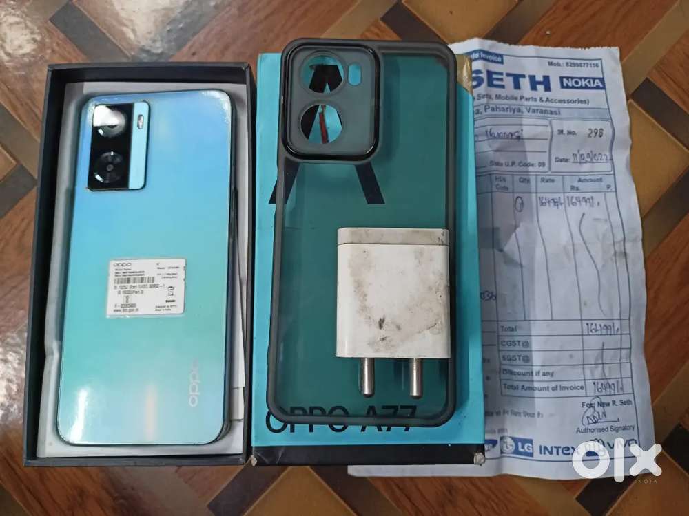 Oppo a 77 4G best phone 4+128 new condition me hai rkha hua tha bas