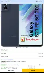 Samsung S21FE 5g