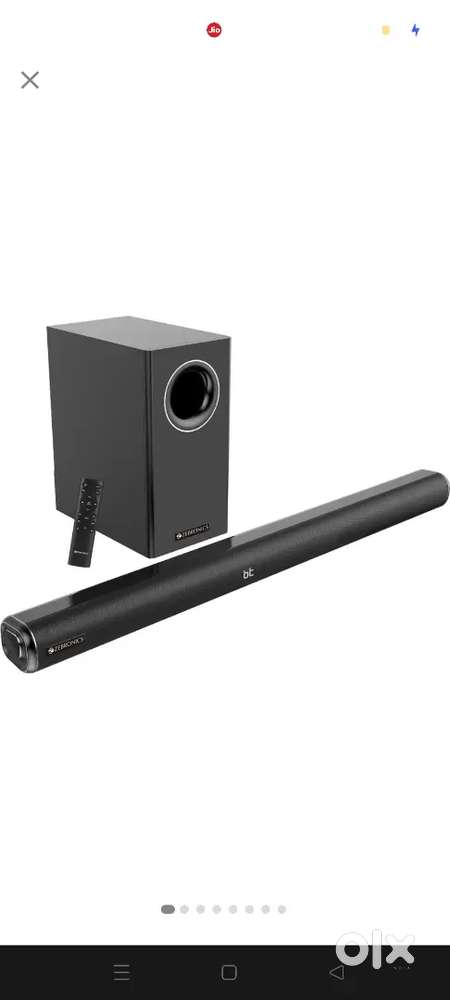 Zebronics zebjuke bar 6000-dws pro with wirless subwoofer