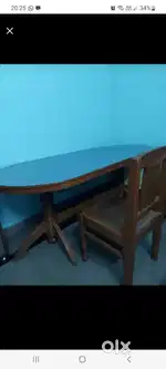 Premium Solid Saaghwan Wood Dining Table and 4 chairs