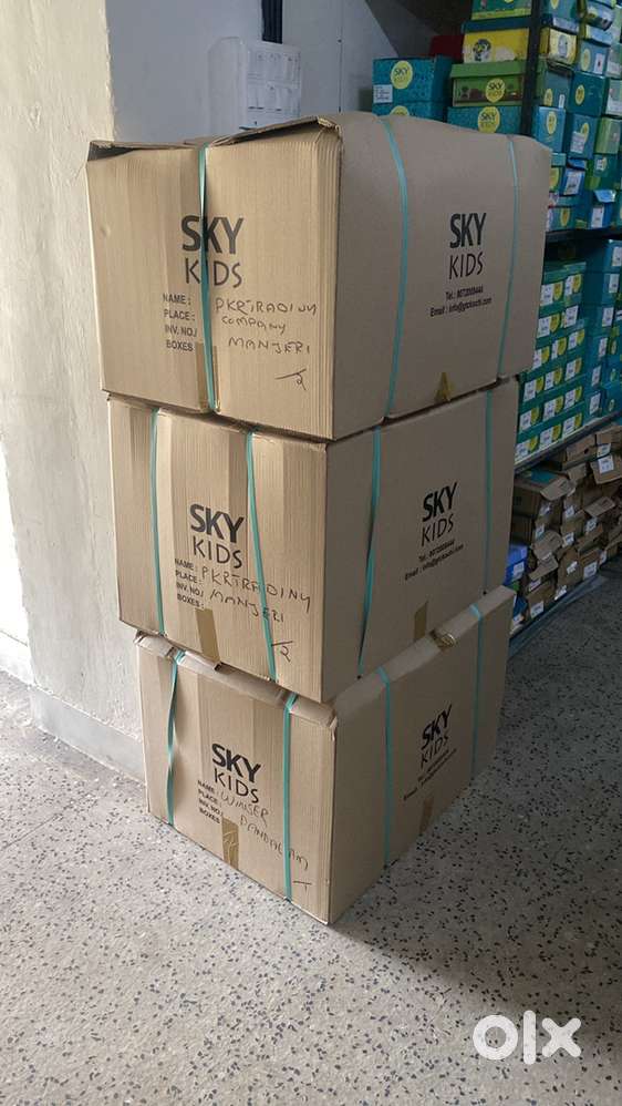 Packing staff at warehouse