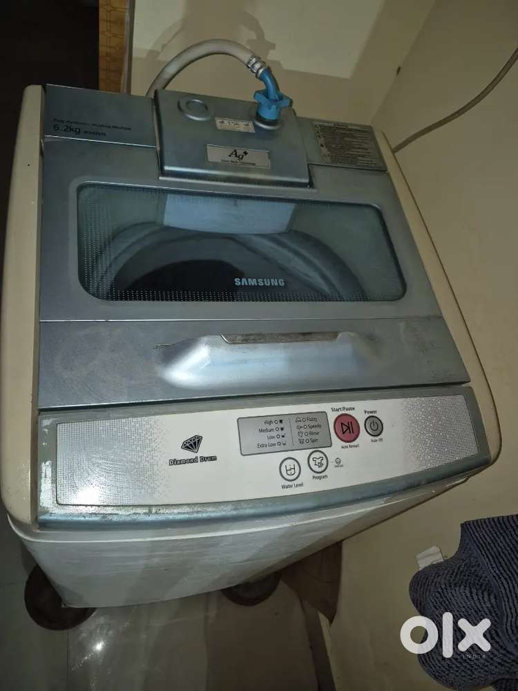 Diamond drum fully automatic washing machine, with stand