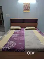 10 year old King size bed from Damro with 6 inches Matress