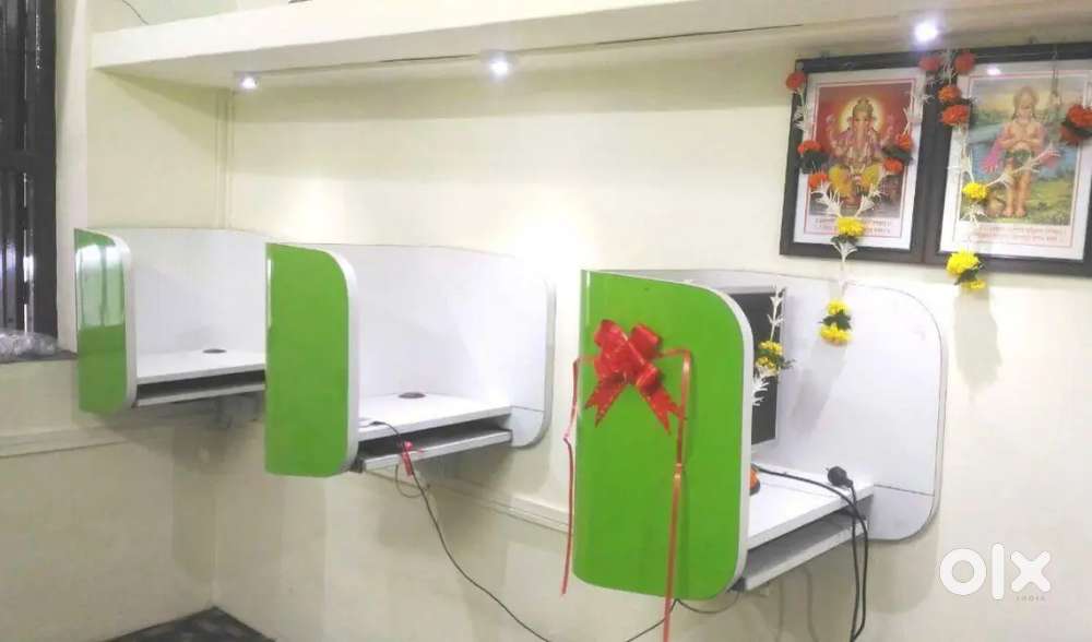 Modern Computer Cubicles / Cyber Cafe Setup for Sale