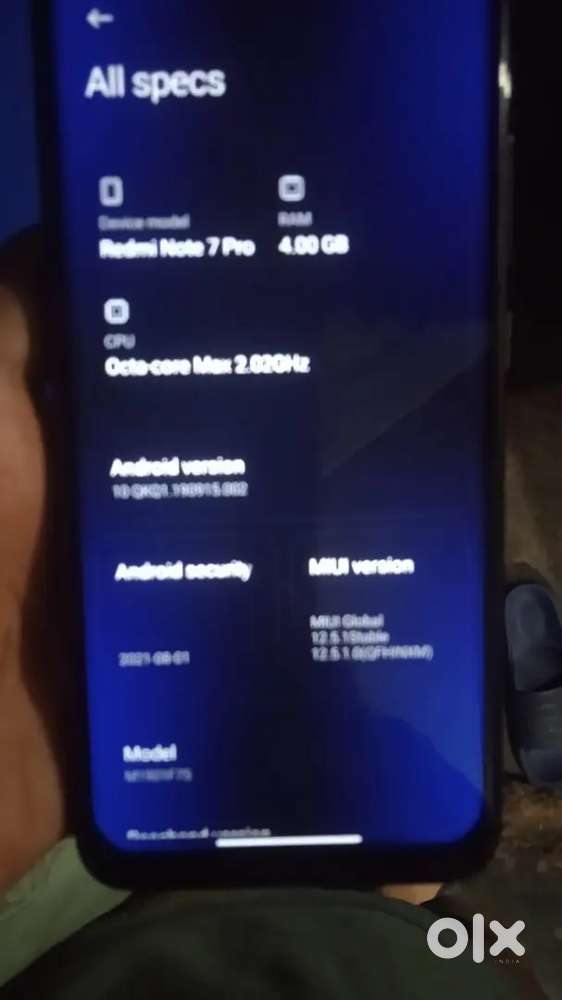 Note 7 pro 4 gb ram and 64 gb rom