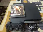 Ps3 slim brand new condition 500gb with 1 game