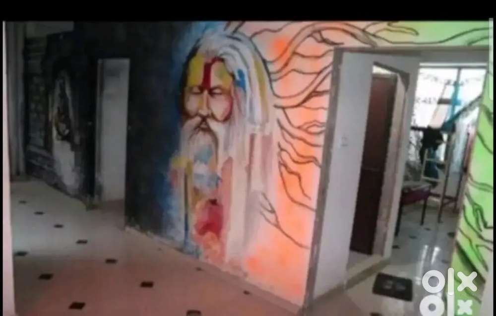 All facilities are available around 1 km.  Like( temple) ( mall )