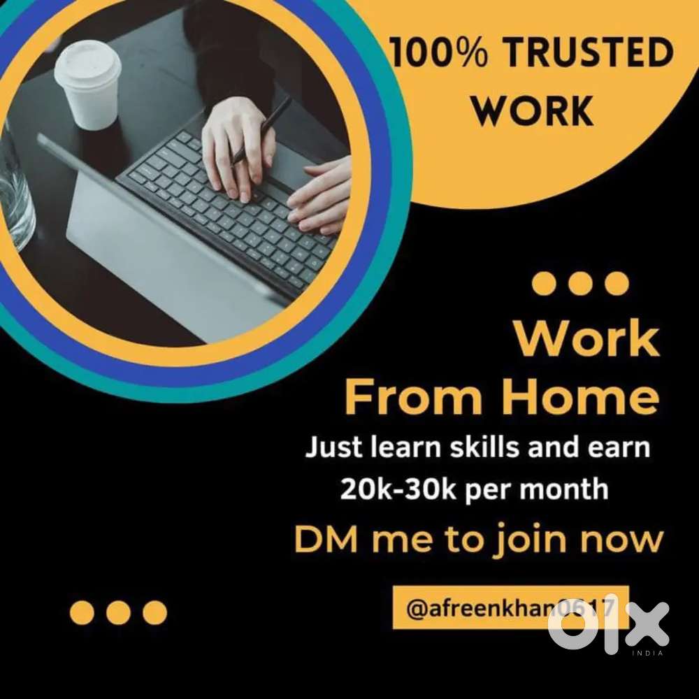 Work from home part time data entry, social media handling etc