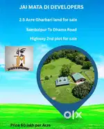 2.5 Acre Gharbhari land For sale