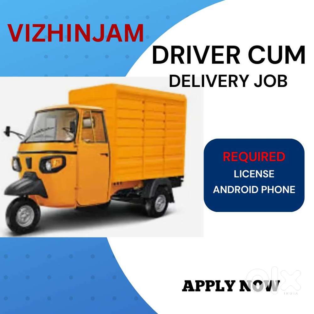VIZHINJAM DRIVER CUM DELIVERY JOB