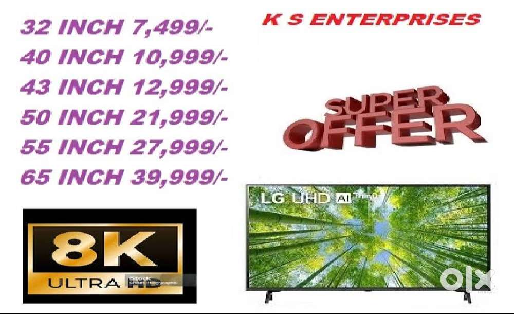 43 INCH SMART LED TV @ 12,999 /-