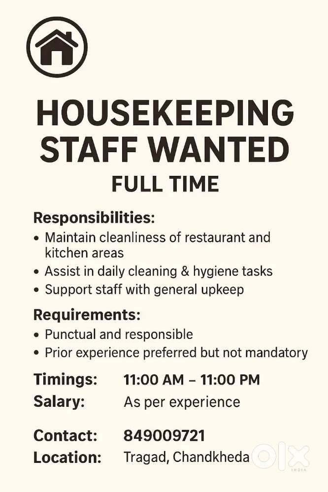 House keeping