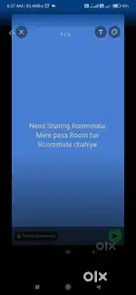 Roommate needs