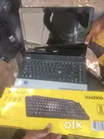 Acer laptop with keyboard and mouse