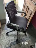 Wakefit Computer Table and Pepperfry chair