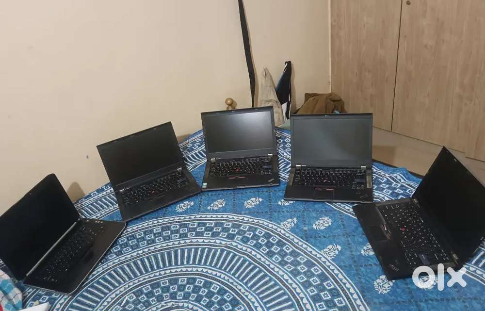 5 laptops at ₹34000/-