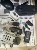 DJI Mivic Mini (Crashed Drone+2 Battery+Gimple protecter+RC +proeller