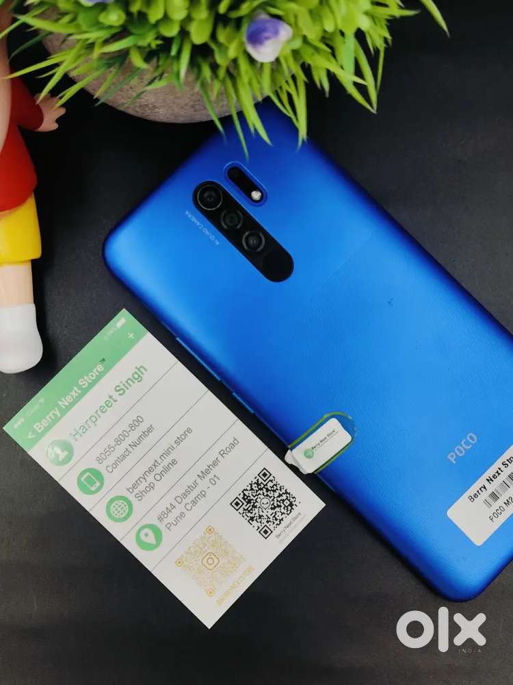 POCO M2 6/128GB STORAGE - VERY GOOD CONDITION MOBILE WITH BILL.
