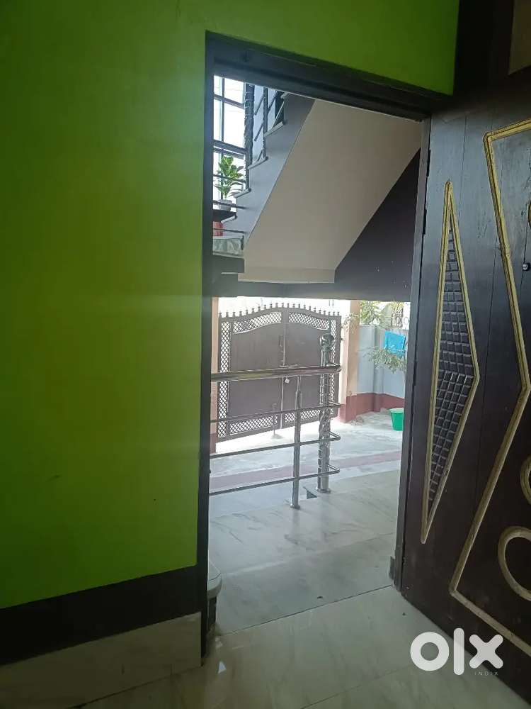 One bedroom with attached bathroom and kitchen