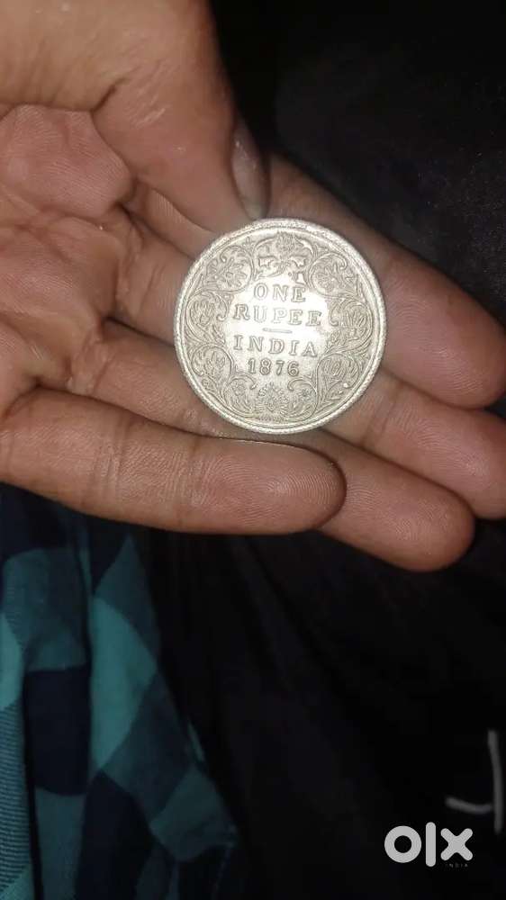 Antique silver coin