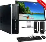 Hp computer set 4GB ram 128 SSD good condition