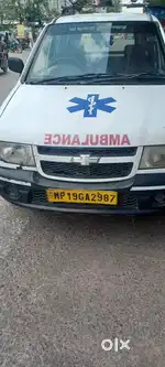Tavera ambulance 2015 model good condition all peper ok