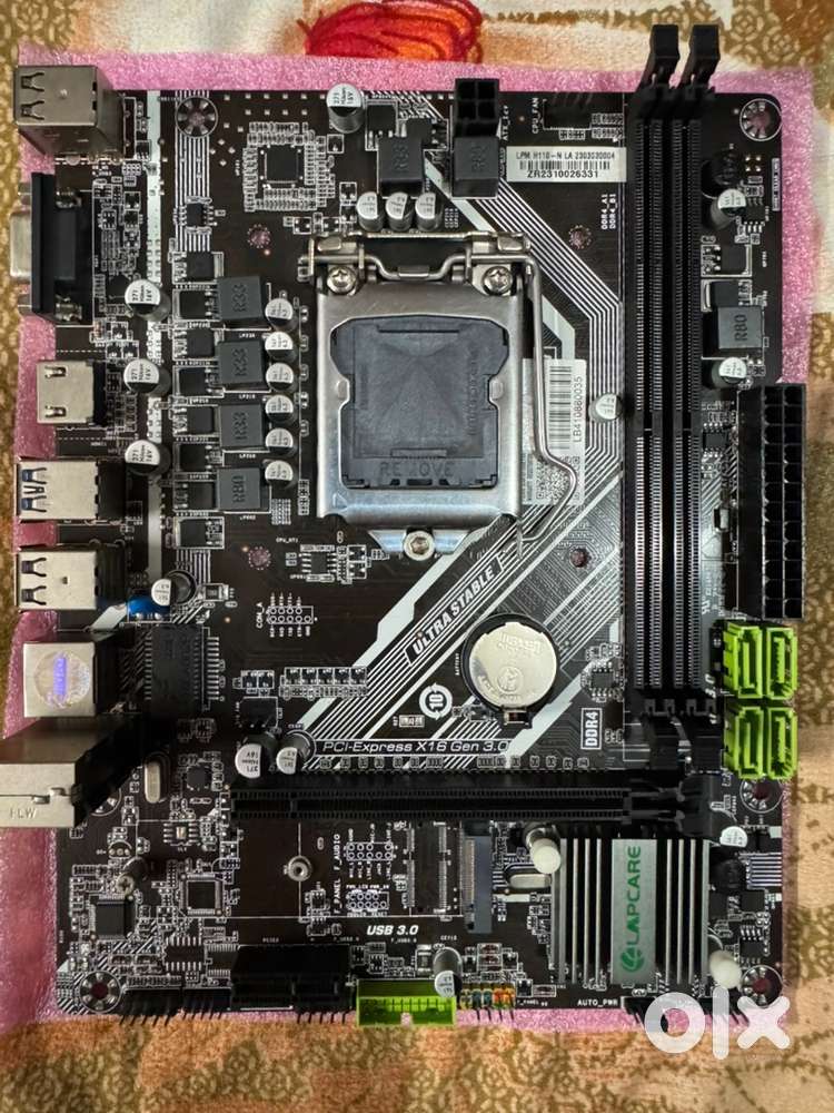 LAPCARE H110 D4 LGA1151 Socket Motherboard DDR4 with M.2 Slot