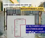 70_Squre-Yards YAPRALl SECUNlDERABAD city land best cost ever