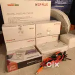 CCTV CAMERA SETUP 4 CHANNEL