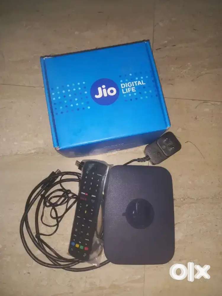 Jio Setup box Urgent Sale Work On Any Internet connection