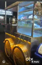 Tea cart only steel