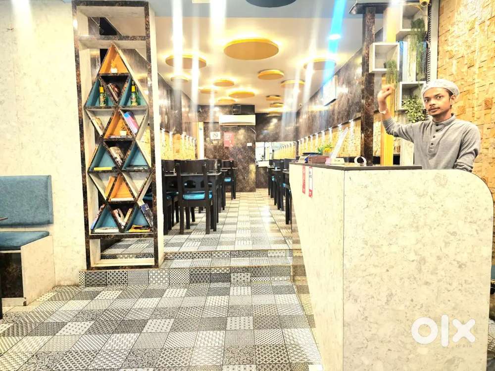 Resturant for Rent fully furnished at Bapujinagar