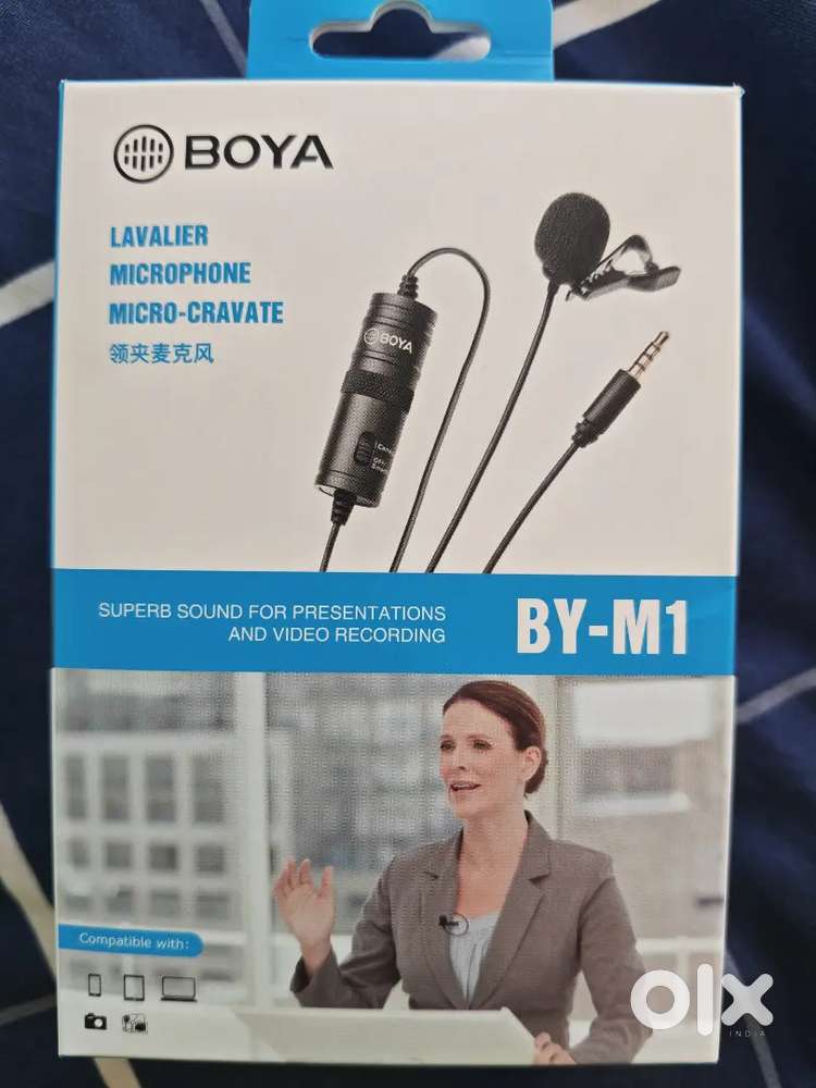 Boya M1 Pro Auxiliary Omnidirectional Lavalier Condenser Mic