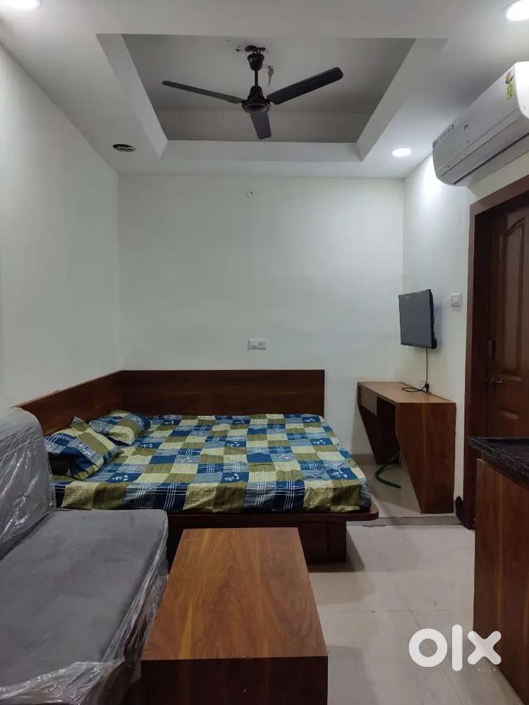 Zero Brokrege Fully Furnished 1Rk Near Vijay Nagar Square