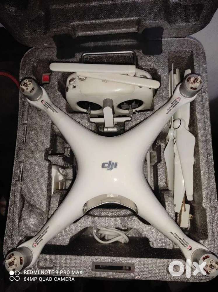 Dji Phantom drone + Panasonic ux 90 4k camera