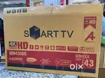 43 LED Tv 11000/- Smart Android 2 year warranty