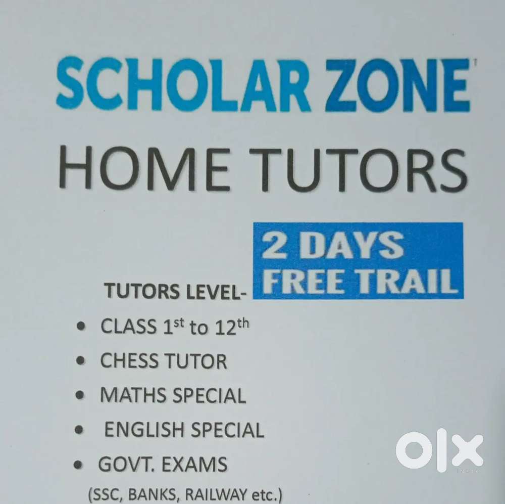 Home Tutions All over Indore at affordable fees Home Tutors required