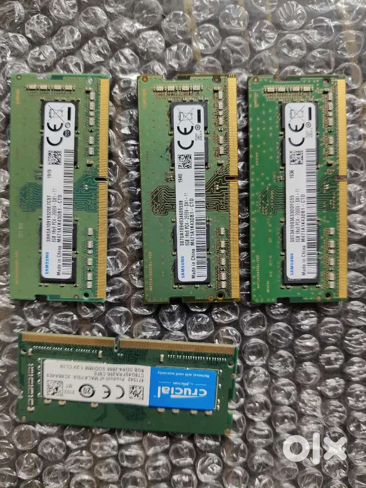 Laptop ram ddr4 8gb samsung