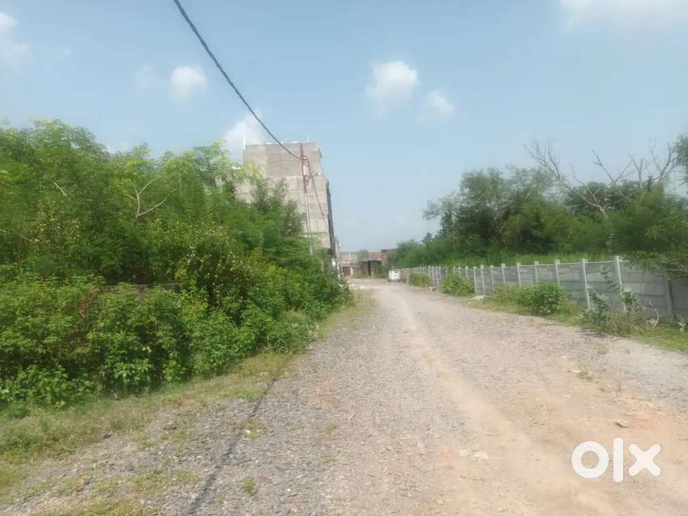 A commercial plot available on main highway