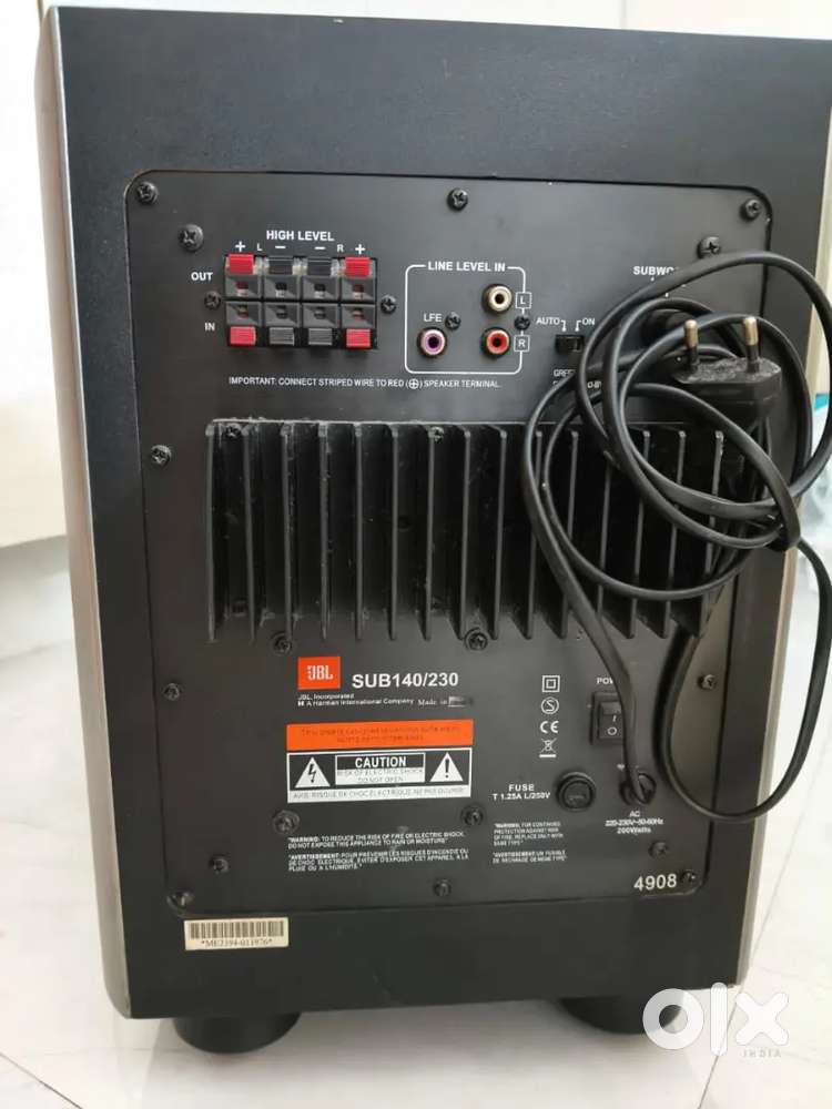 Jbl sub woofer 8 inch