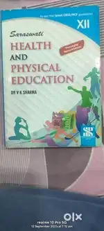 Health and Physical education book ,class 12