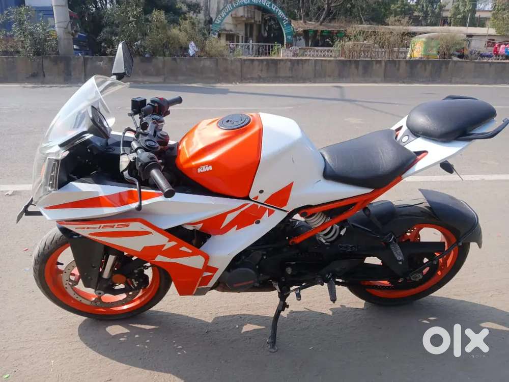 Ktm rc 125 with sure milege of 45 plus