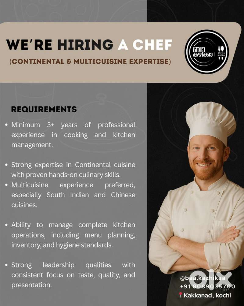 Continental chef