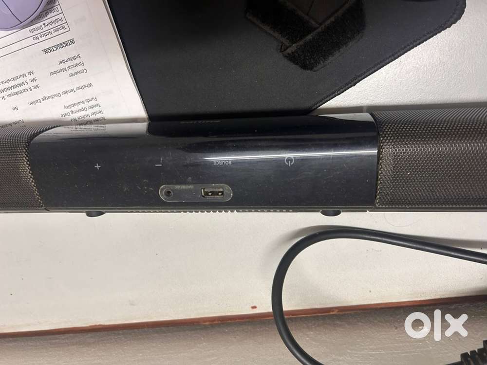 Philips sound bar +woofer