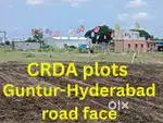 Gnt to Hyderabad Road medikonduru crda plots sale