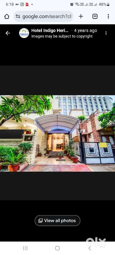 Hotal For Rent at GijharhVihar Civil line 17room+2Restr prime location