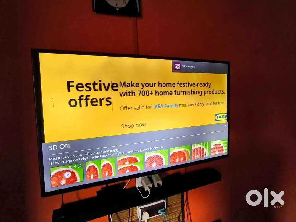 3D LG Smart TV 43 Inch