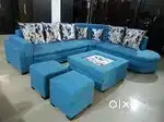 Monday sale buy new sofa 8450, L type sofa 13990/-