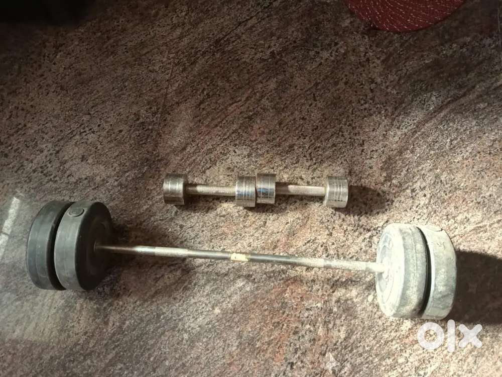 Dumble 22kg with long bar