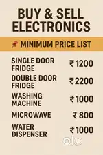Sell your old electronics at the best price with free pickup.